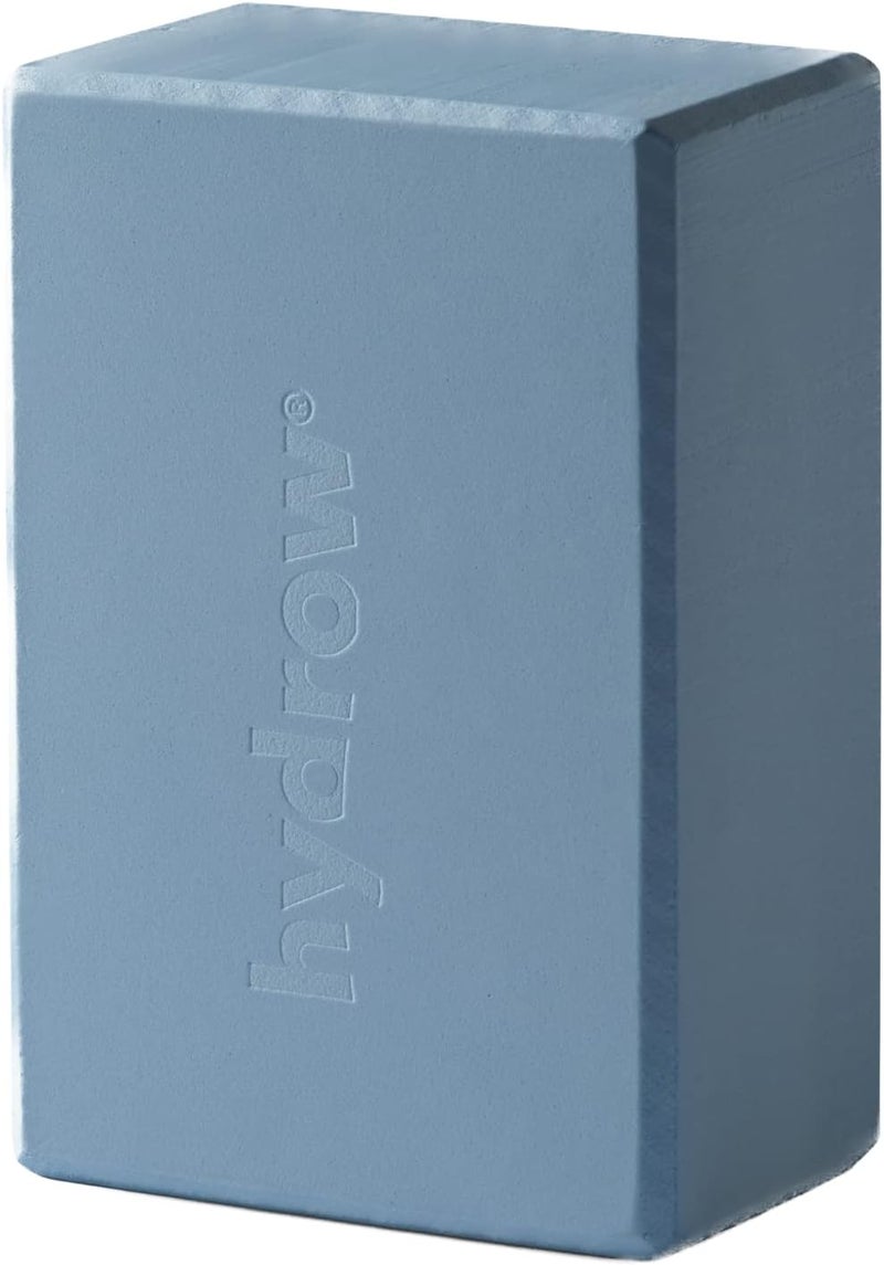 Hydrow Yoga Blocks - Supportive & Lightweight EVA Foam for Yoga, Pilates, Meditation, 9 x 6 x 4 inches, Blue - Image 3